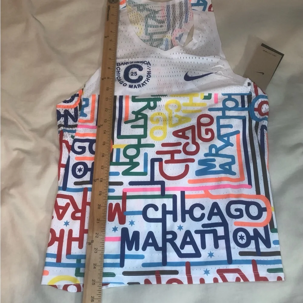 Nike Aeroswift Chicago Marathon 2025 Running Singlet HQ4277-100 Men's Size S